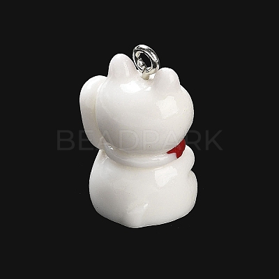 Opaque Resin Pendants X-RESI-M036-04-1
