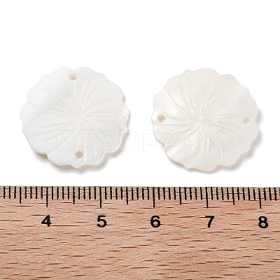 Natural Freshwater Shell Pendants X-SHEL-D082-14A-1