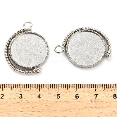 Zinc Alloy Pendant Cabochon Settings FIND-NH0001-13A-P-1