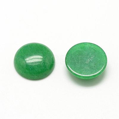 Natural White Jade Cabochons G-R416-12mm-08-1