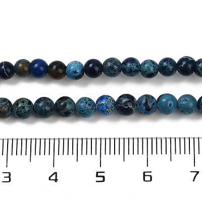 Dyed Natural Regalite/Imperial Jasper/Sea Sediment Jasper Beads Strands G-B124-C04-05-1