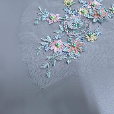 Lace Embroidery Sewing Fiber DIY-WH0683-91A-1