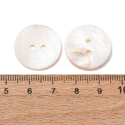 Natural Shell Buttons SH-CBACDEA-01-1