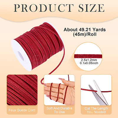 Faux Suede Cord OCOR-TAC0018-03C-1
