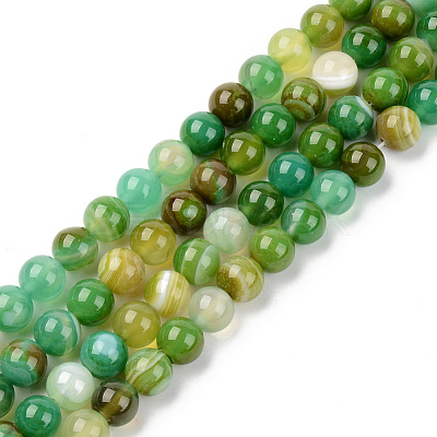 Natural Sardonyx Beads Strands G-S369-002C-B01-1