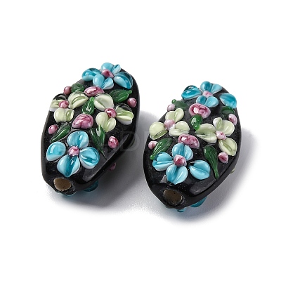 Handmade Lampwork Beads LAMP-K042-02B-1