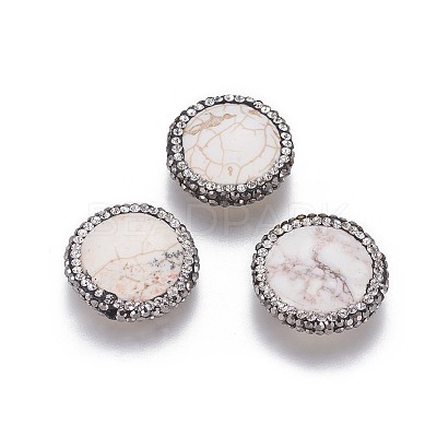 Natural Magnesite Beads G-E307-19-1