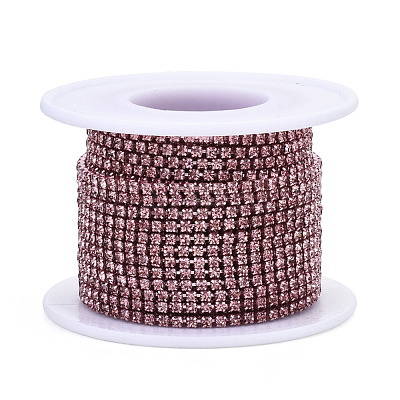 Electrophoresis Iron Rhinestone Strass Chains CHC-Q009-SS6.5-B16-1