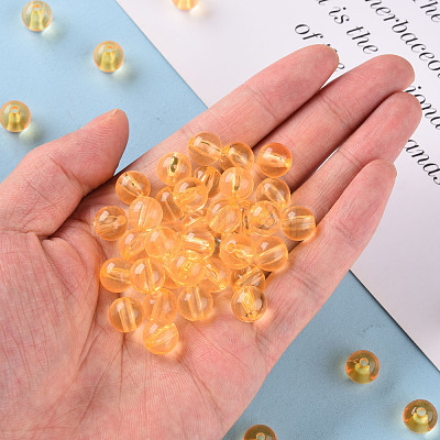 Transparent Acrylic Beads MACR-S370-A10mm-719-1
