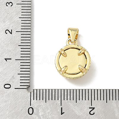 Brass Resin Pendants KK-H079-02A-G01-1