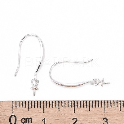 925 Sterling Silver Earring Hooks X-STER-E062-02S-1