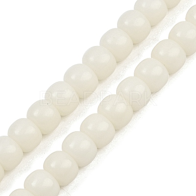 Natural Bodhi Root Beads Strand WOOD-B010-A02-10x8mm-1