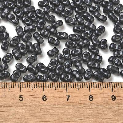 Baking Paint Glass Seed Beads SEED-K009-01A-02-1
