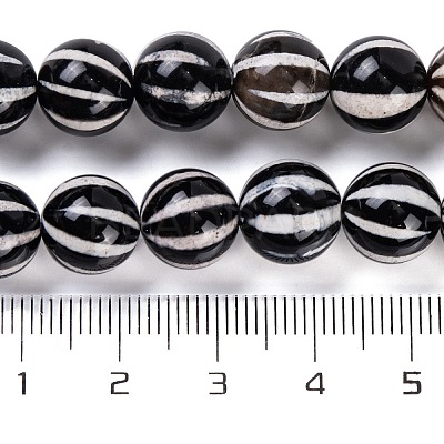 Tibetan Style dZi Beads Strands G-C133-A03-03-1