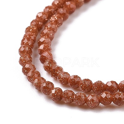 Synthetic Goldstone Beads Strands G-E591-06A-1