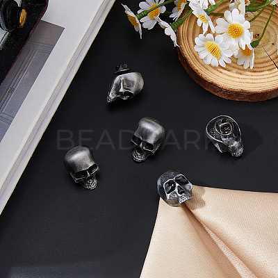 5Pcs Alloy Lapel Pin Backs for Backpack Clothes JEWB-DC0001-40-1