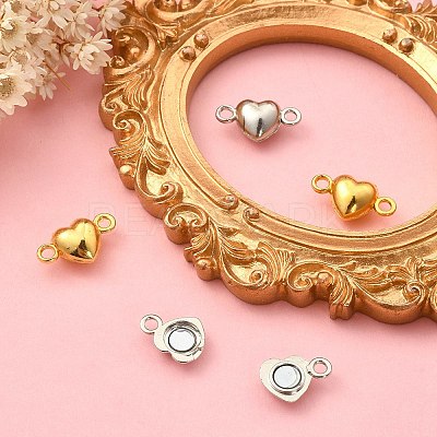4 Sets 2 Colors Alloy Magnetic Clasps PALLOY-YW0001-28-1