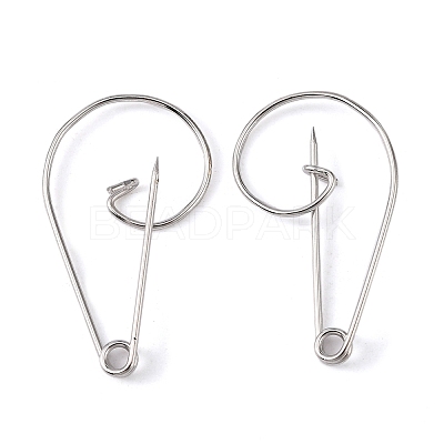 Iron Brooch Findings IFIN-K028-01P-1