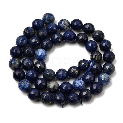 Natural Lapis Lazuli Beads Strands G-D840-38-8mm-1
