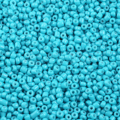 Baking Paint Glass Seed Beads SEED-S002-K10-1