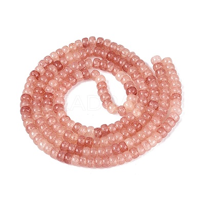 Ombre Effect Dyed Glass Beads Strands X-GLAA-Q106-05A-A09-1