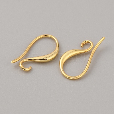Brass Earring Hooks LS-KK-WH0011-45G-1