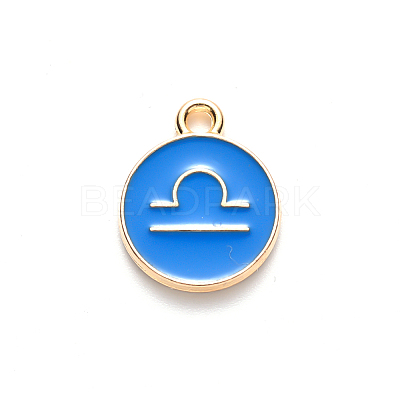 Alloy Enamel Pendants LS-X-ENAM-S124-01B-02K-1