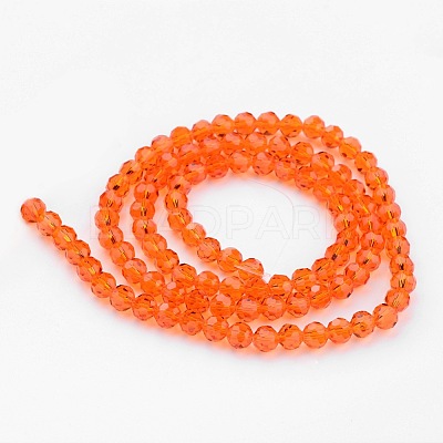 Transparent Glass Bead Strands LS-GLAA-G013-4mm-70-1