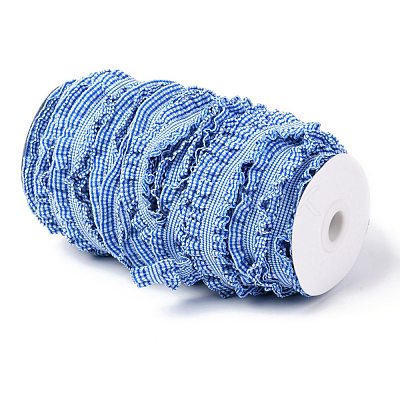 Lattice Double Ruffle Elastic Nylon Ribbon NWIR-O010-03A-1