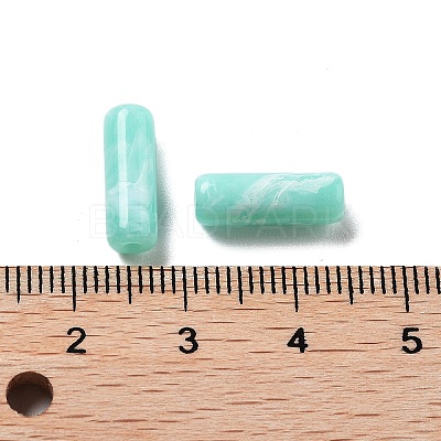 Opaque Acrylic Beads OACR-Q196-03I-1