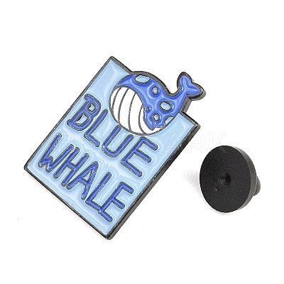 Ocean Theme Alloy Enamel Pins JEWB-G045-04EB-01-1