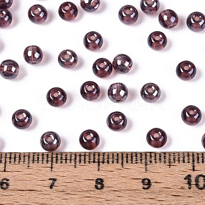 Transparent Glass Seed Beads SEED-N007-33A-10-1