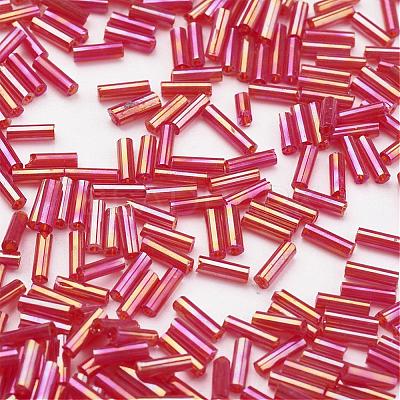 Glass Bugle Beads SEED-E001-12mm-165-1