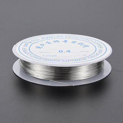 Round Copper Jewelry Wire X-CWIR-S002-0.4mm-01-1