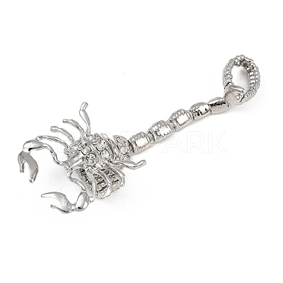 Alloy Rhinestone Stretch Rings AJEW-B107-03P-1