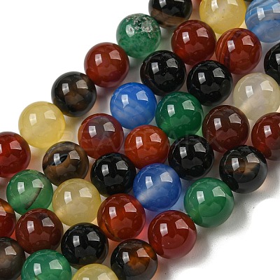 Round Gemstone Strands GSR8mmC136-1