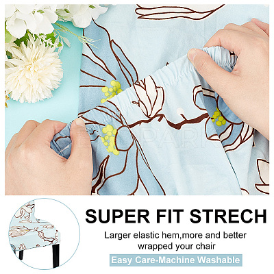 Spandex Stretchy Chair Cover AJEW-WH0010-11A-1