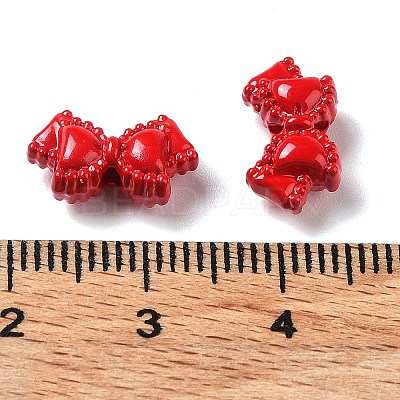 Spray Painted Alloy Bead X-PALLOY-H134-44-1