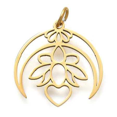 304 Stainless Steel Pendants STAS-Z119-12G-1
