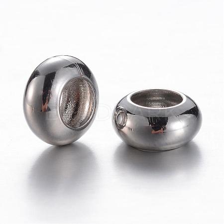 Brass Spacer Beads KK-P050-02P-1