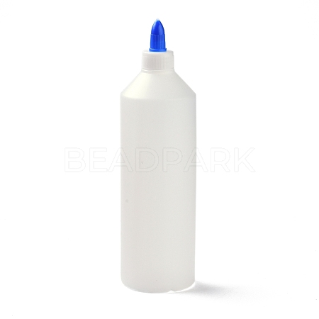 Plastic Squeeze Condiment Bottles with Tip Cap AJEW-XCP0001-43-1