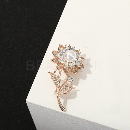 Alloy Rhinestone Brooches for Women PW23091641005-1