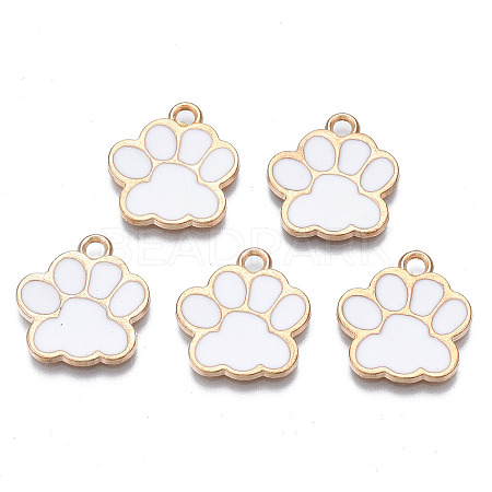 Alloy Enamel Pendants X1-ENAM-T016-22LG-B-RS-1