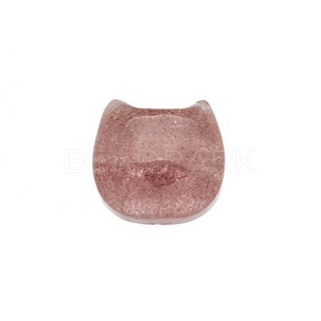 Natural Strawberry Quartz Beads PW-WGCDB4B-04-1
