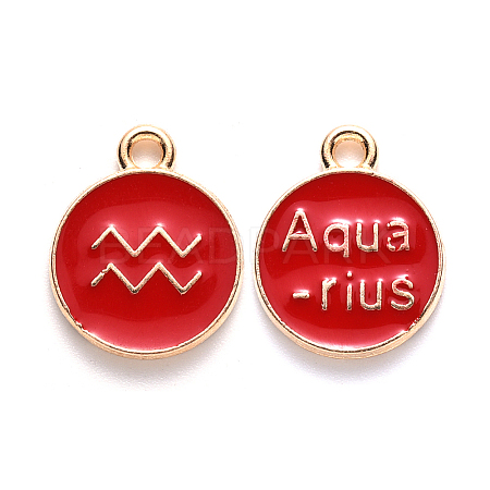 Alloy Enamel Pendants LS-X-ENAM-S124-01B-07J-1