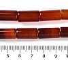 Natural Red Agate Beads Strands G-NH0019-A03-02-4