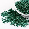 8/0 3mm Baking Paint Glass Seed Beads Loose Spacer Beads X-SEED-S002-K26-1