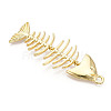 Brass Big Pendants KK-N268-02G-2
