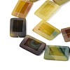 Dyed Natural Agate Beads Strands G-T144-25B-04-3