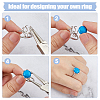 1Pc Adjustable 925 Silver Ring Adjustable Ring Findings FIND-DC0006-64P-4